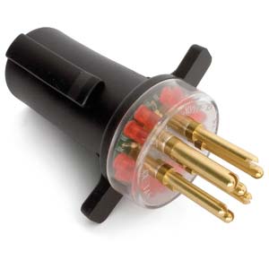 7 Round Pin Trailer Plug Tester