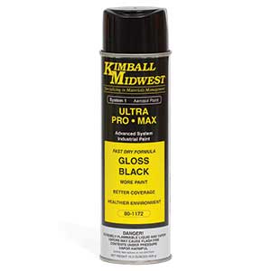 Gloss Black Ultra Pro•Max Fast-Dry Industrial Spray Paint - 20 oz. Can