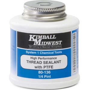 Thread Sealant with PTFE  - 1/2 Pint - Bulk