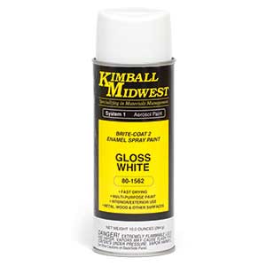 Gloss White Brite-Coat 2 Enamel Spray Paint - 16 oz. Can