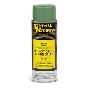 DD Green Engine Oil-Based Enamel Spray Paint