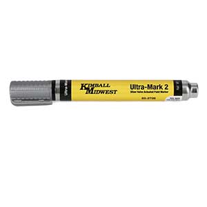 Silver Ultra-Mark™ 2 Valve-Actuated Paint Marker