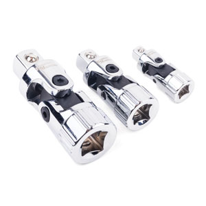 3 Piece Spring Loaded Universal Joint Set